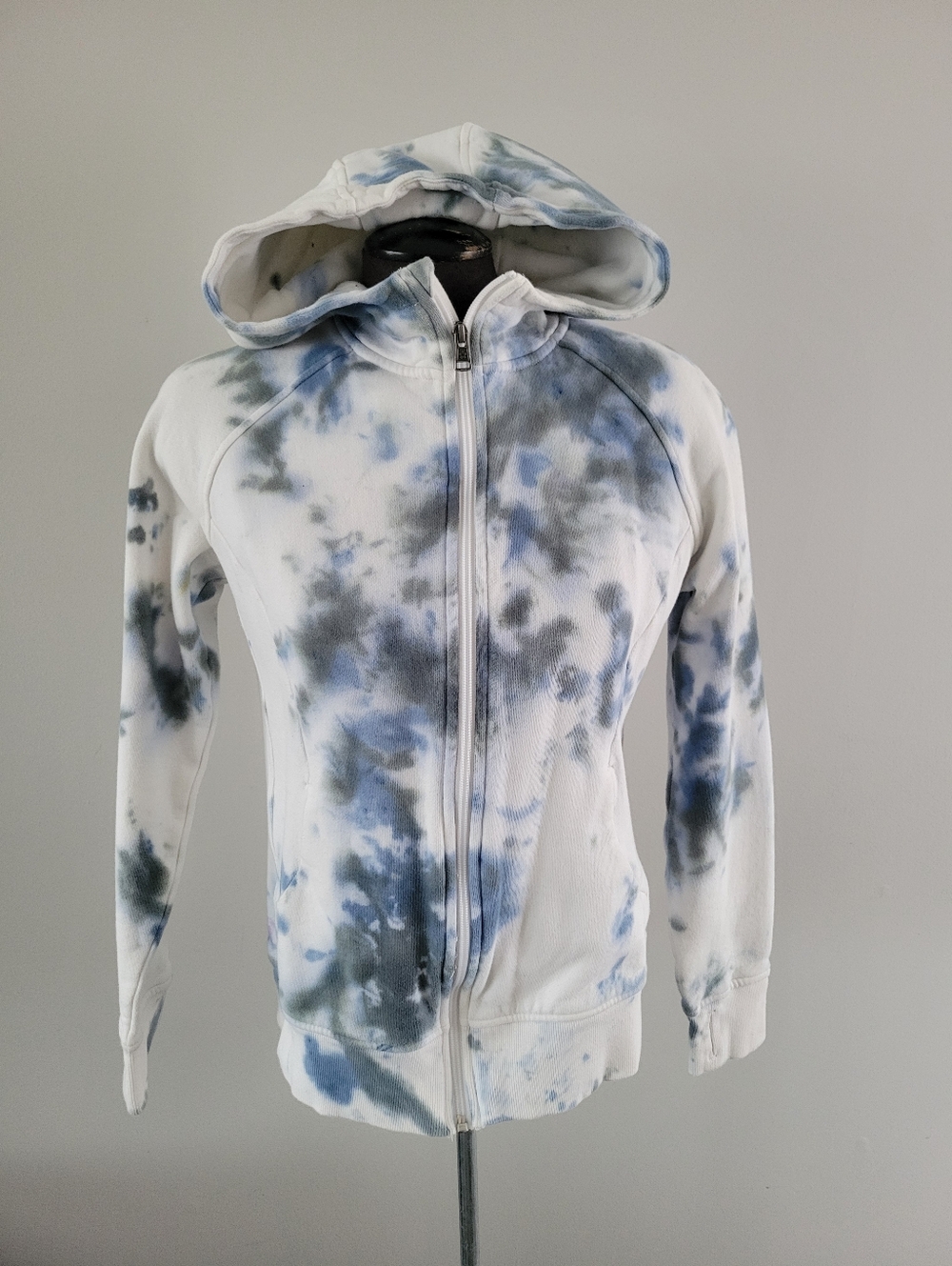 Tie Dye Cotton Hoodie Size M